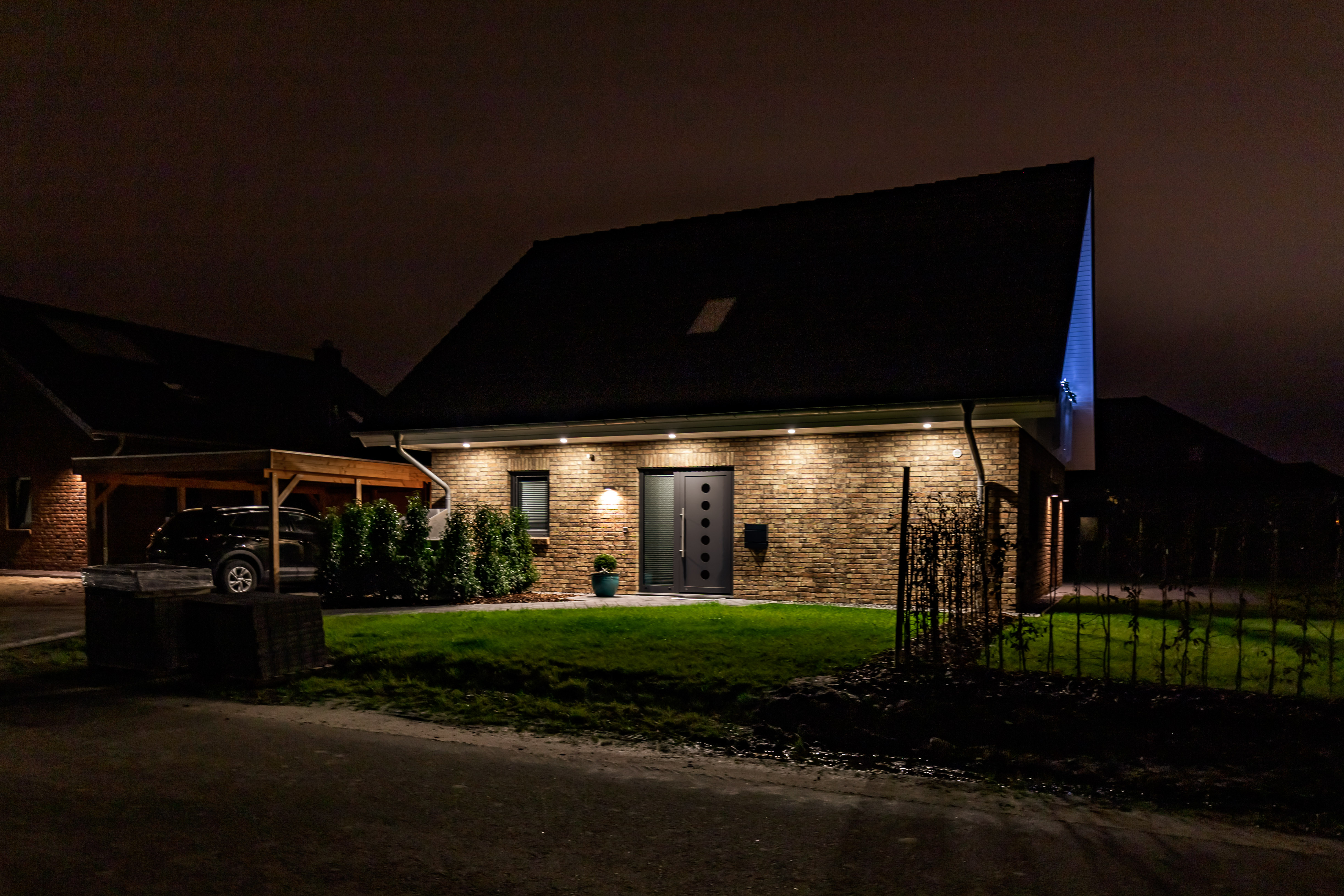 Haus bei Nacht 10